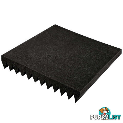 Set of 20 Studio Wedge Acoustic Foam Charcoal 30 x 30cm