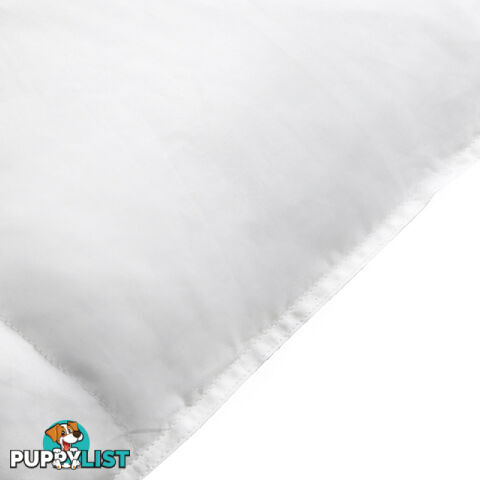 Duck Feather Down Quilt King White