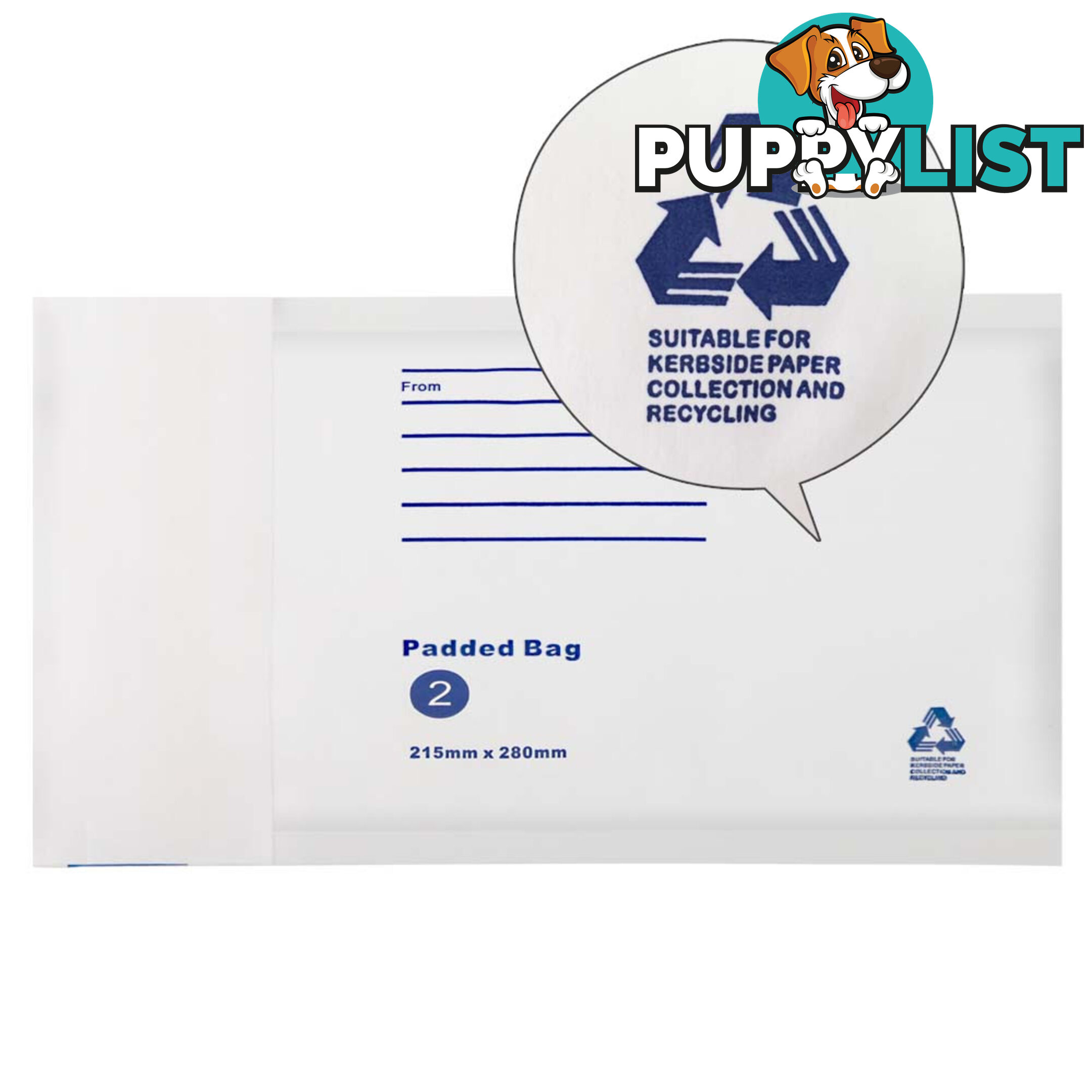 Bubble Padded Mail Envelopes 100pcs 215mm x 280mm