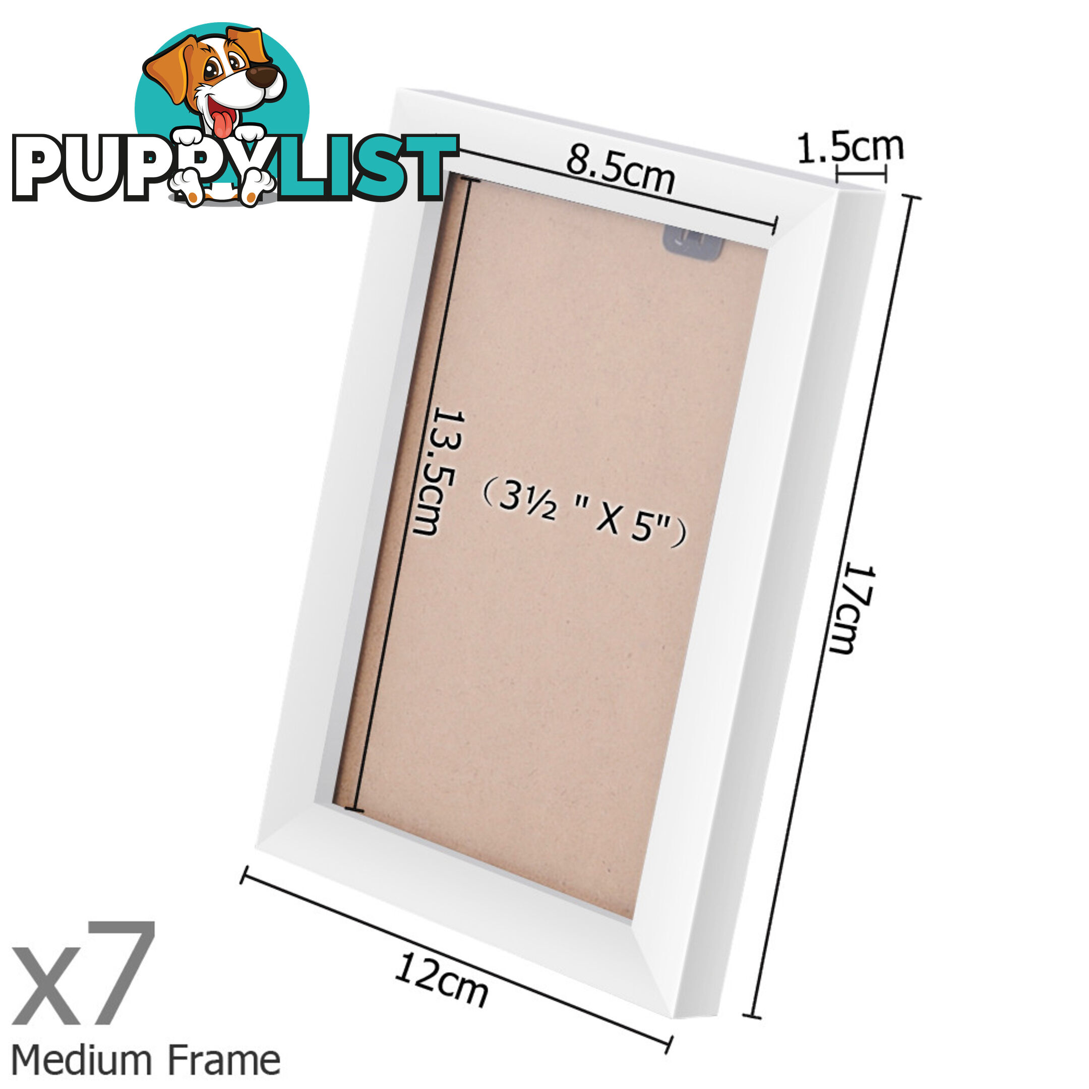 26 pcs Photo Frames Set Wall White