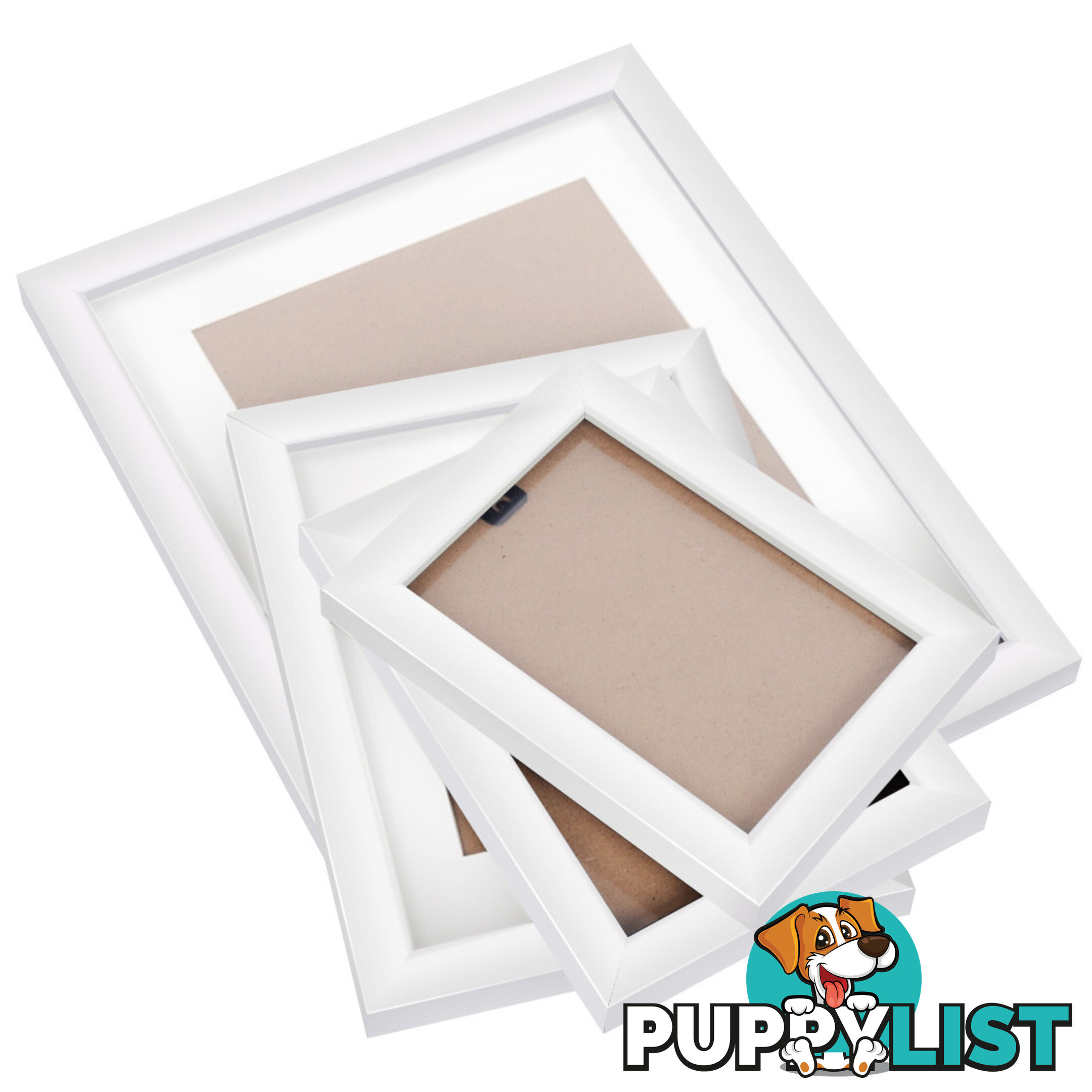 26 pcs Photo Frames Set Wall White