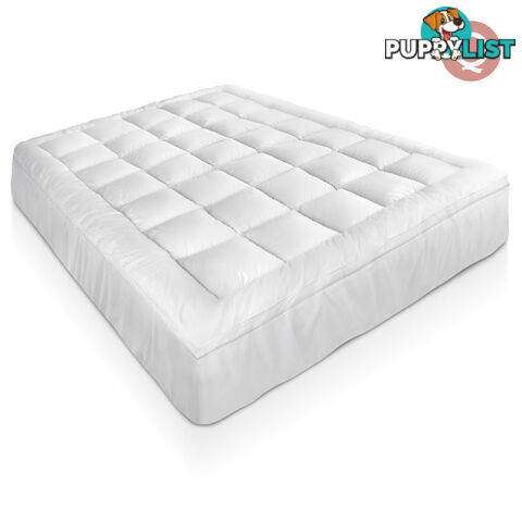 Bamboo Pillowtop Mattress Topper 5cm - Queen