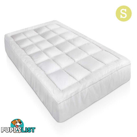 Bamboo Pillowtop Mattress Topper 5cm - Single