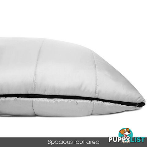 Double Envelope Sleeping Bag - Cream