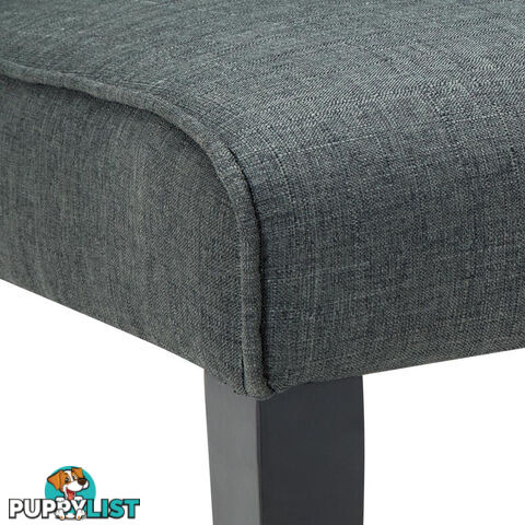 Fabric Dining Lounge Chair - Grey