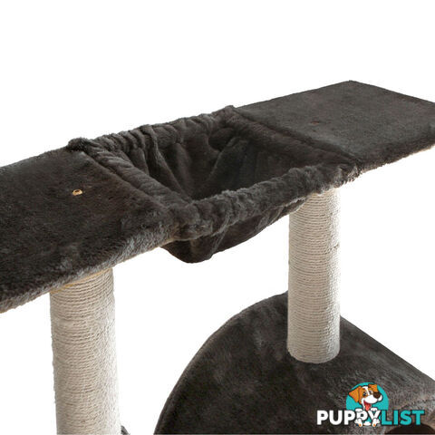 Cat Scratching Poles Post Furniture Tree 100cm Dark Grey