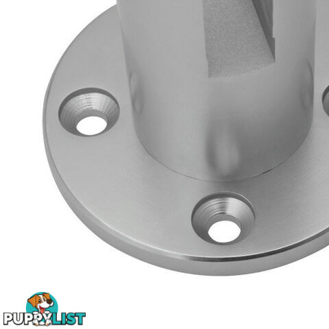 Frameless Glass Spigots Fencing Mount Round