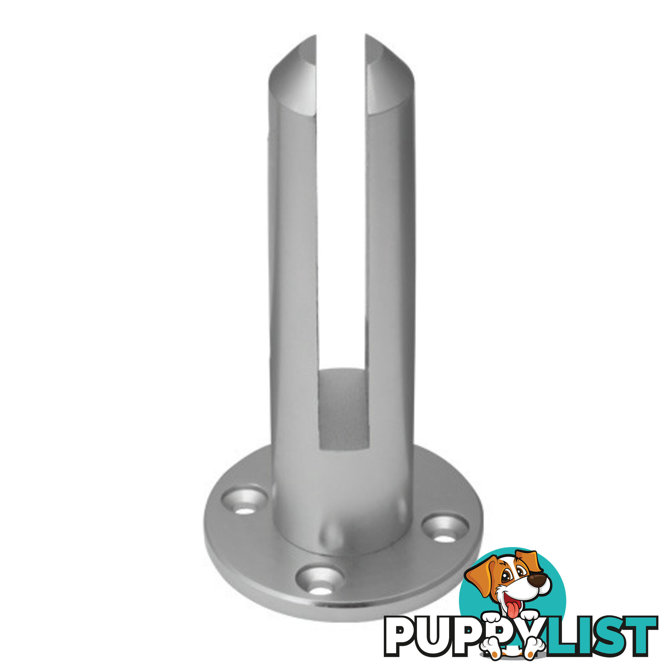 Frameless Glass Spigots Fencing Mount Round