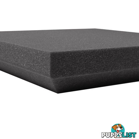 Set of 20 Studio Corner Bass Trap Acoustic Foam Black