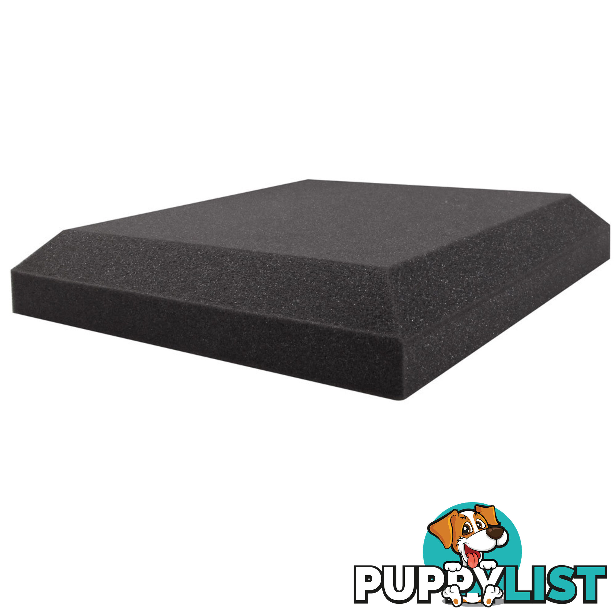 Set of 20 Studio Corner Bass Trap Acoustic Foam Black