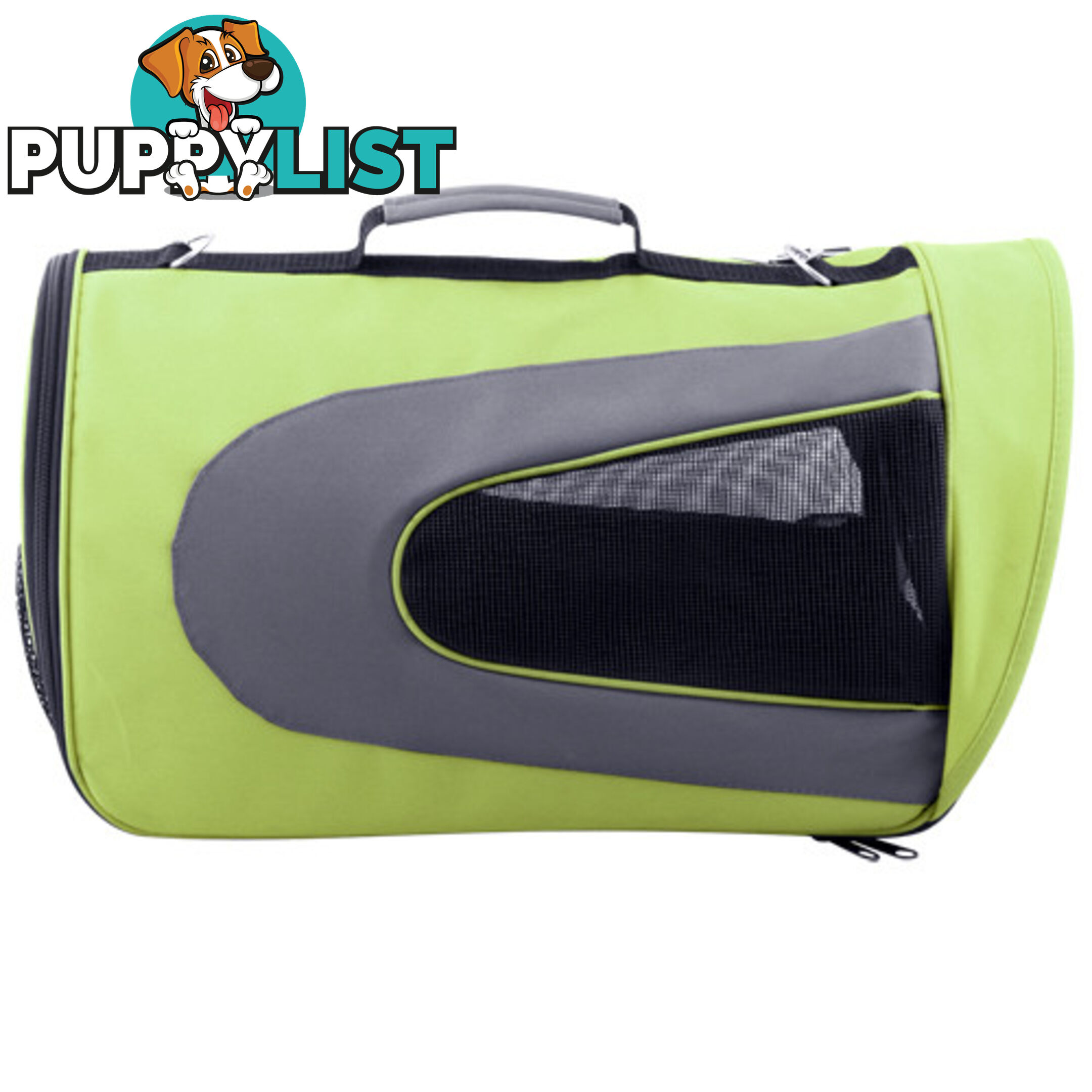 Pet Dog Cat Carrier Travel Bag XLarge Lime Green