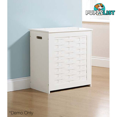 Weave Floor Unit in WHITE