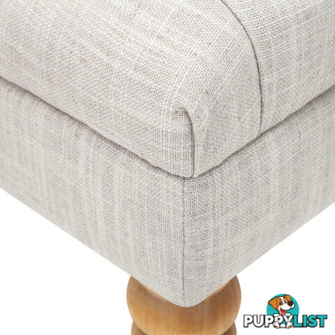 Seat Footstool Bench Stool - Grey