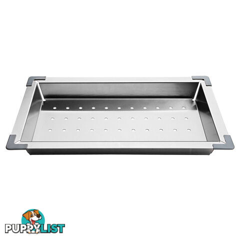 Stainless Steel Kitchen Sink Colander Square