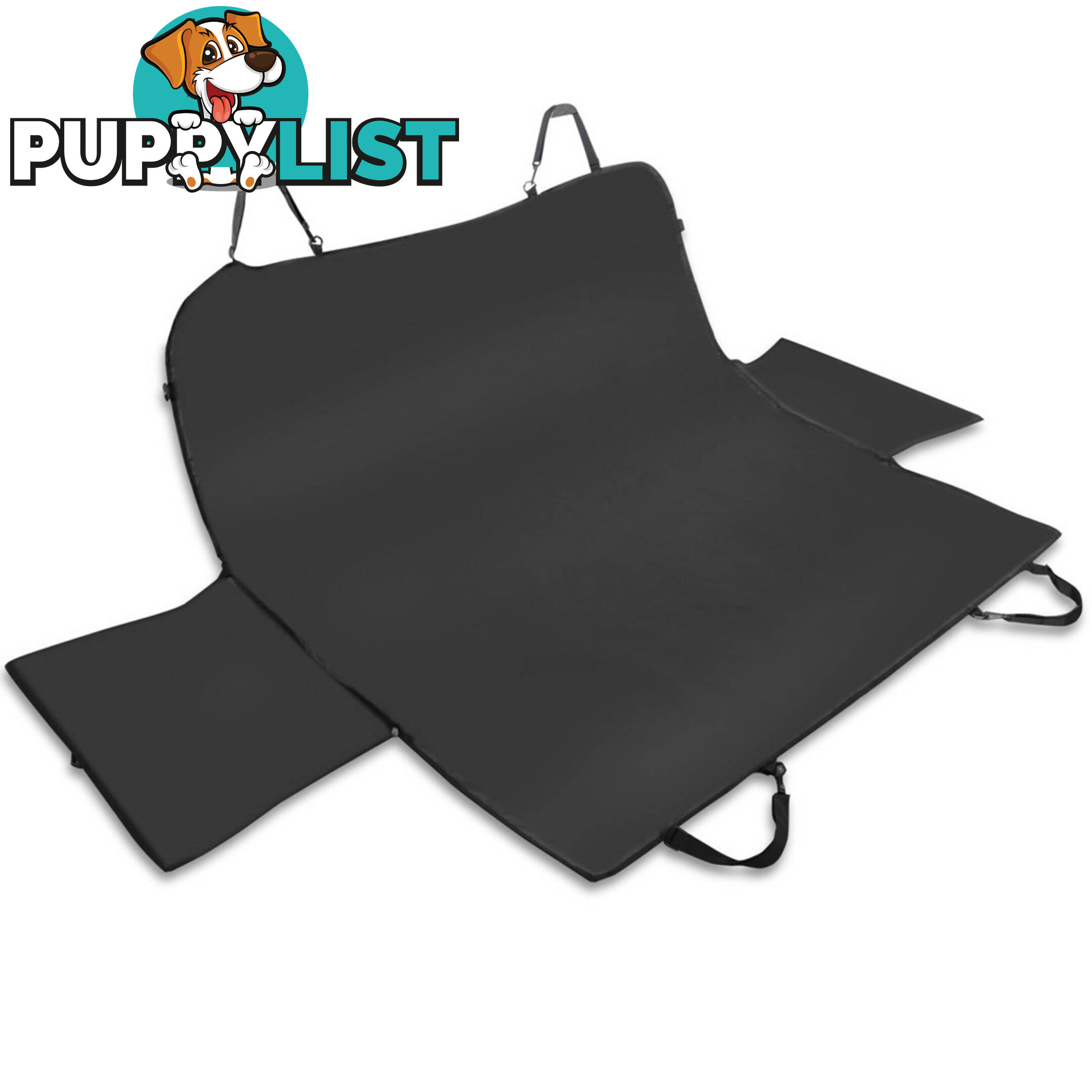 Pet Waterproof Scratchproof Car Seat Cover - Black