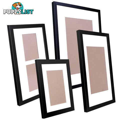 20 pcs Photo Frames Set Wall Black