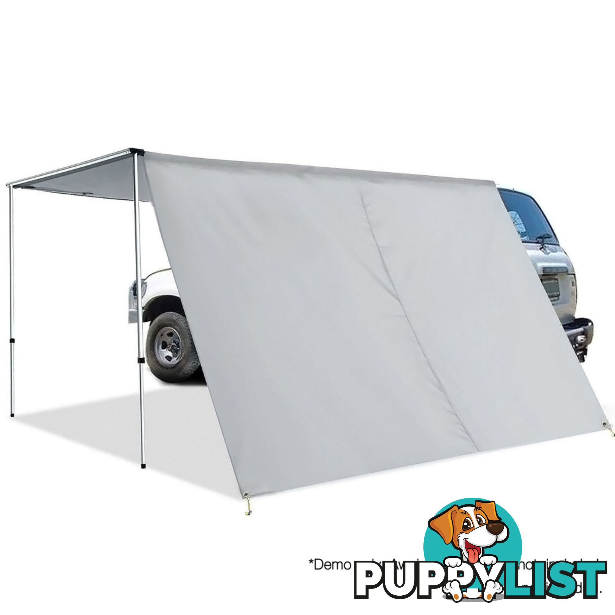 2X1.4M Car Awning  - Grey