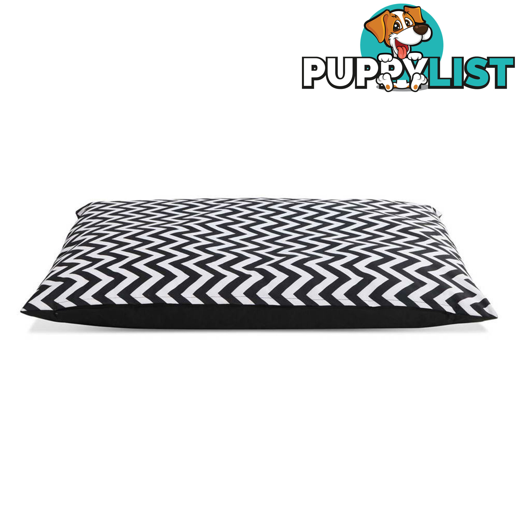 Washable Wavy Stripe Heavy Duty Pet Bed - XXLarge