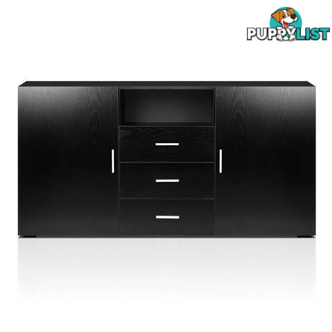 Buffet Sideboard Cabinet - Black