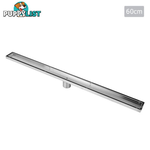 Tile Insert Stainless Steel Shower Grate Drain Floor Bathroom 800mm