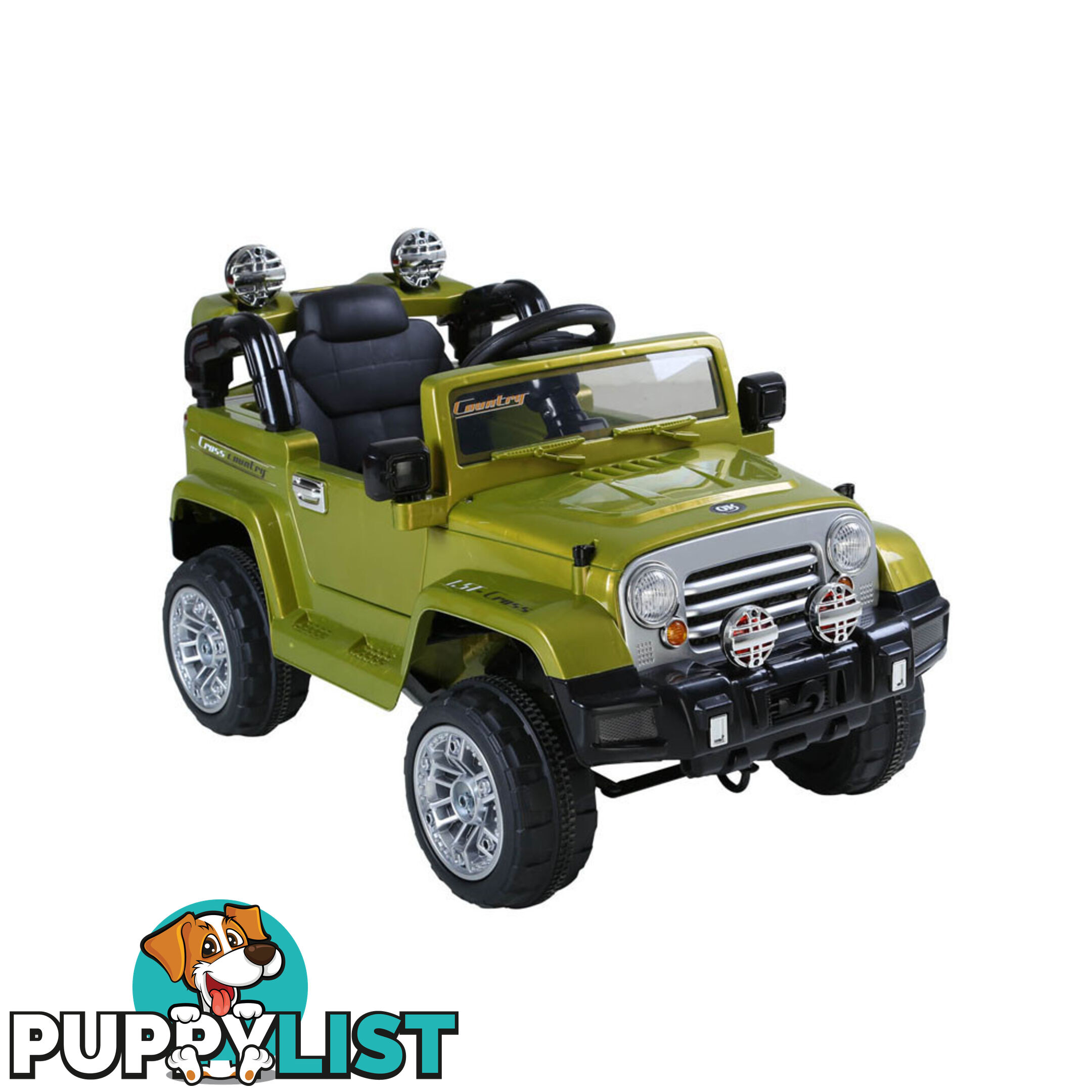 Kids Ride on Car w/ Remote Control Green