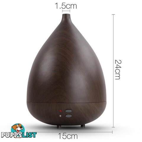 300ml 4-in-1 Aroma Diffuser Dark Wood