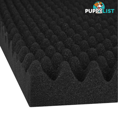 Studio 20 Eggshell Acoustic Foam Black 50 x 50cm