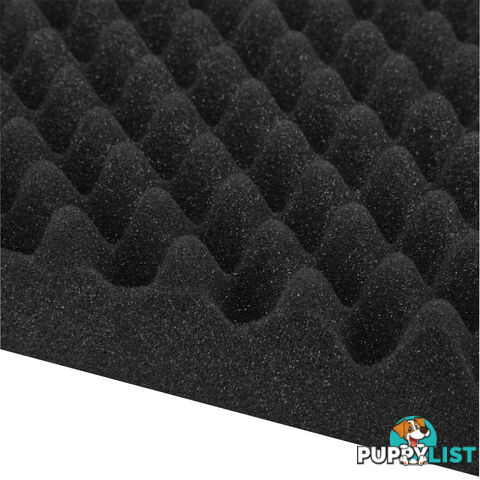 Studio 20 Eggshell Acoustic Foam Black 50 x 50cm