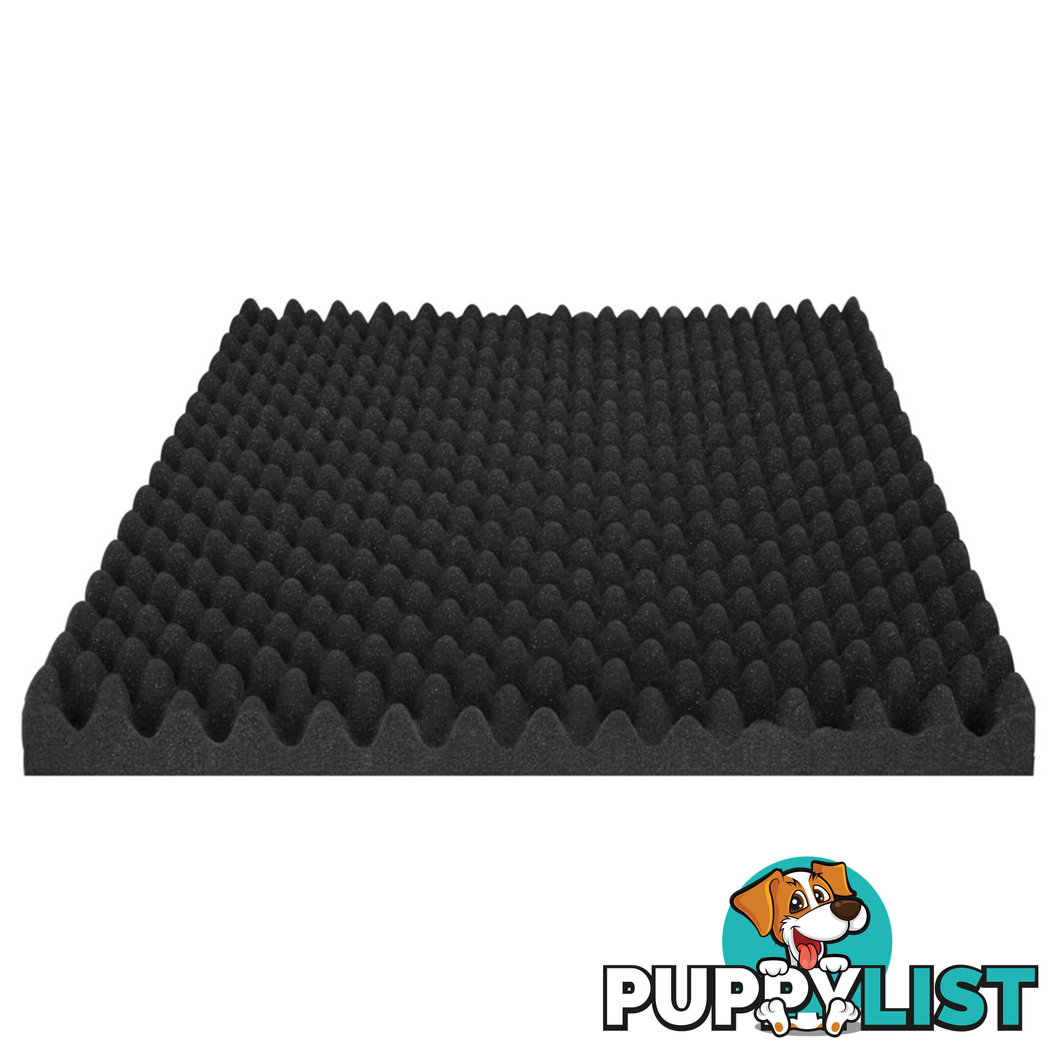 Studio 20 Eggshell Acoustic Foam Black 50 x 50cm