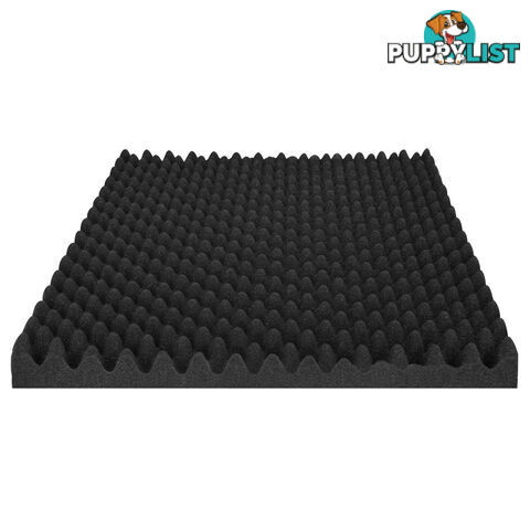 Studio 20 Eggshell Acoustic Foam Black 50 x 50cm