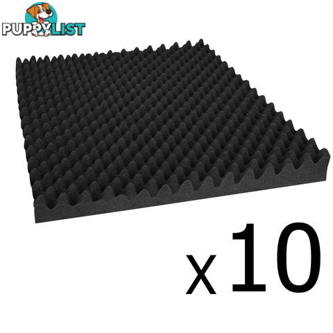 Studio 20 Eggshell Acoustic Foam Black 50 x 50cm