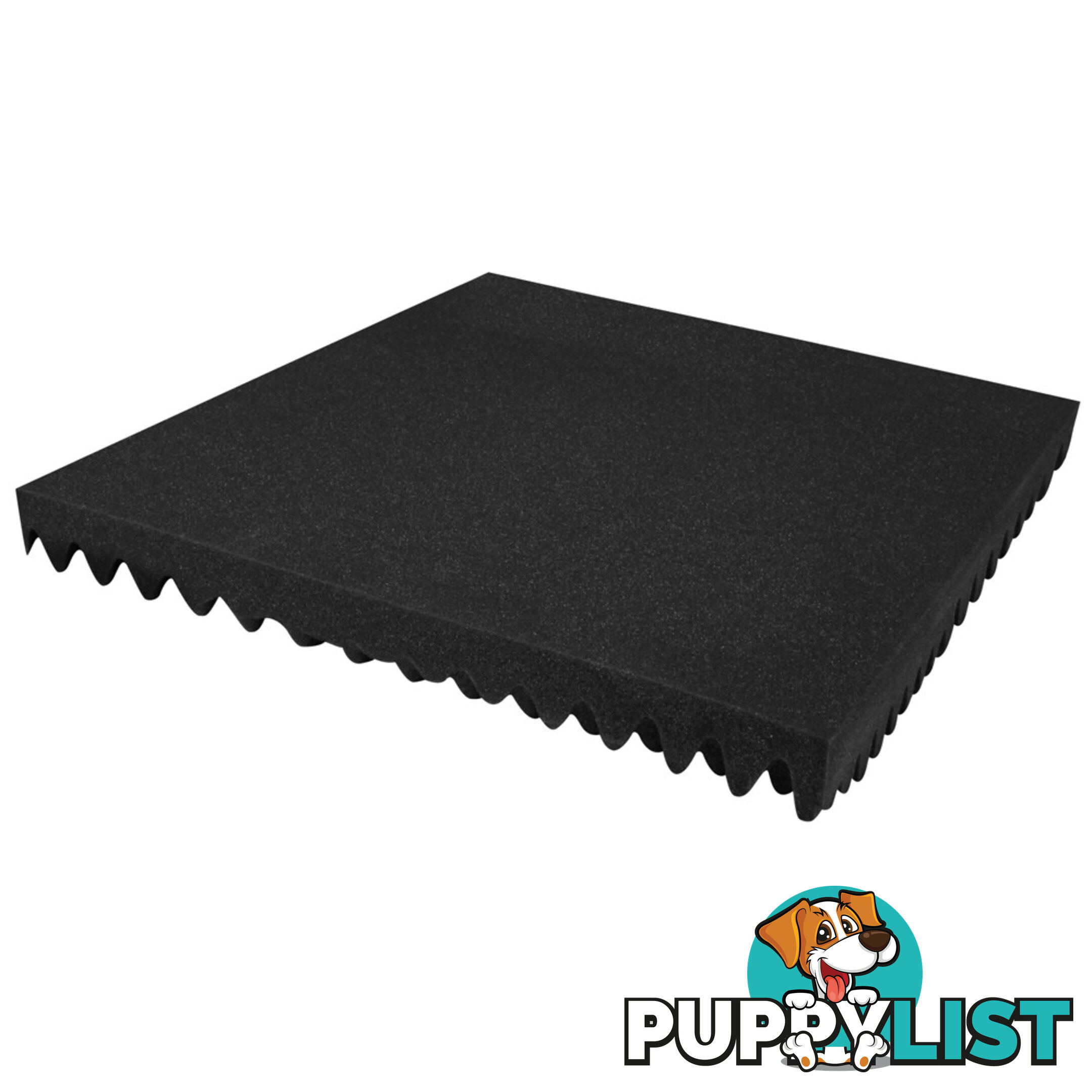 Studio 20 Eggshell Acoustic Foam Black 50 x 50cm