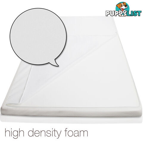 Visco Elastic Memory Foam Mattress Topper 7cm Queen