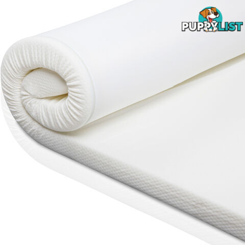 Visco Elastic Memory Foam Mattress Topper 7cm Queen