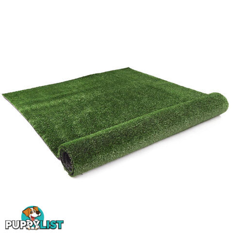 Artificial Grass 10 SQM Polypropylene Lawn Flooring 1X10M Olive Green