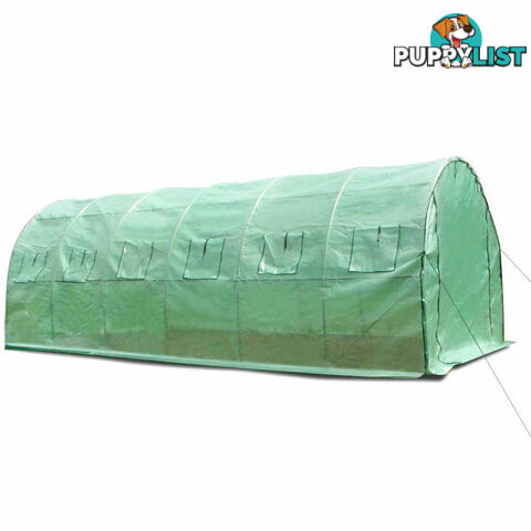 Galvanised Steel Green House 6M x 3M x 2M