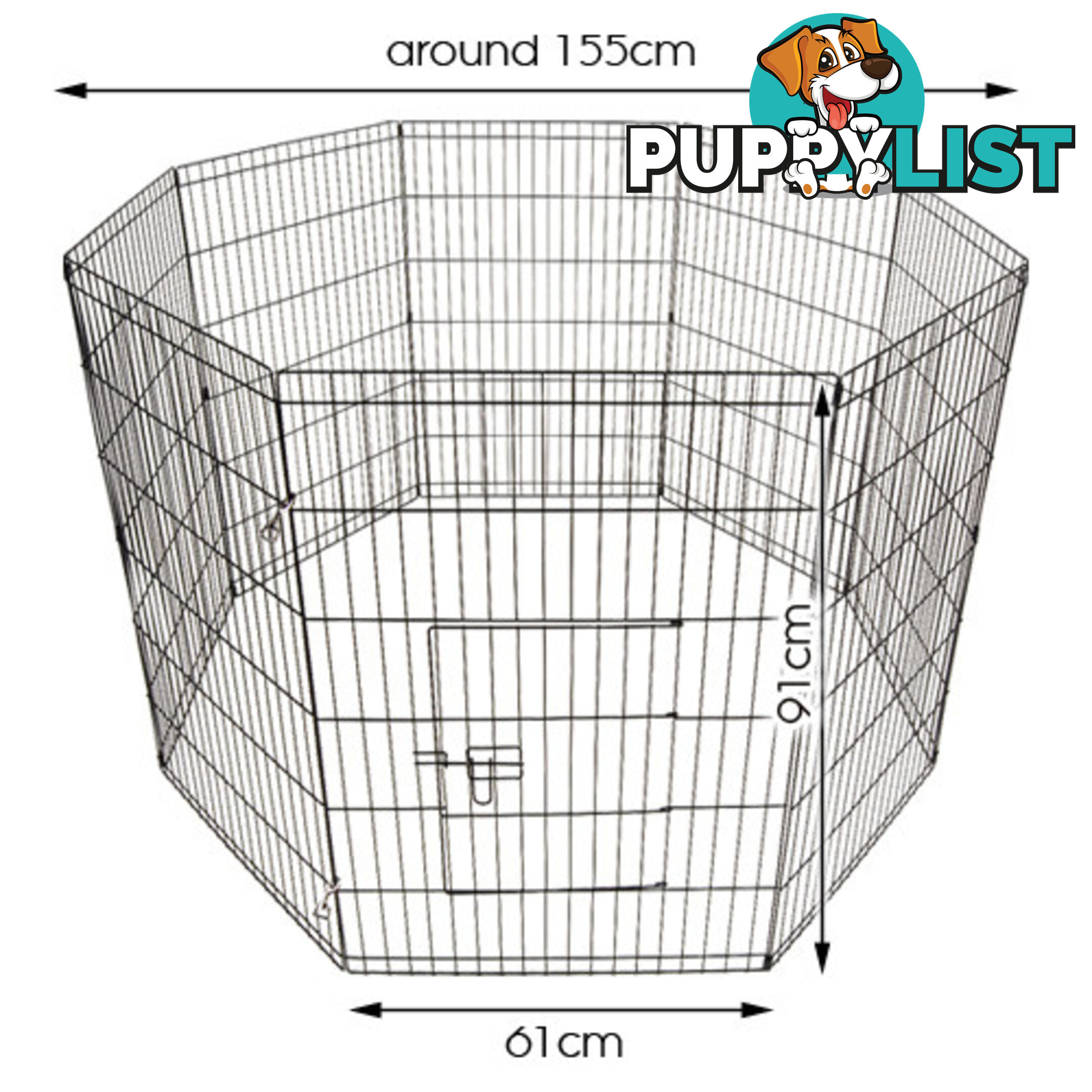 8 Panels Pet Dog Exercise Playpen