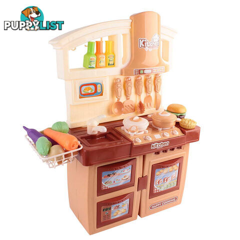 Kitchen Pretend Play Set Orange