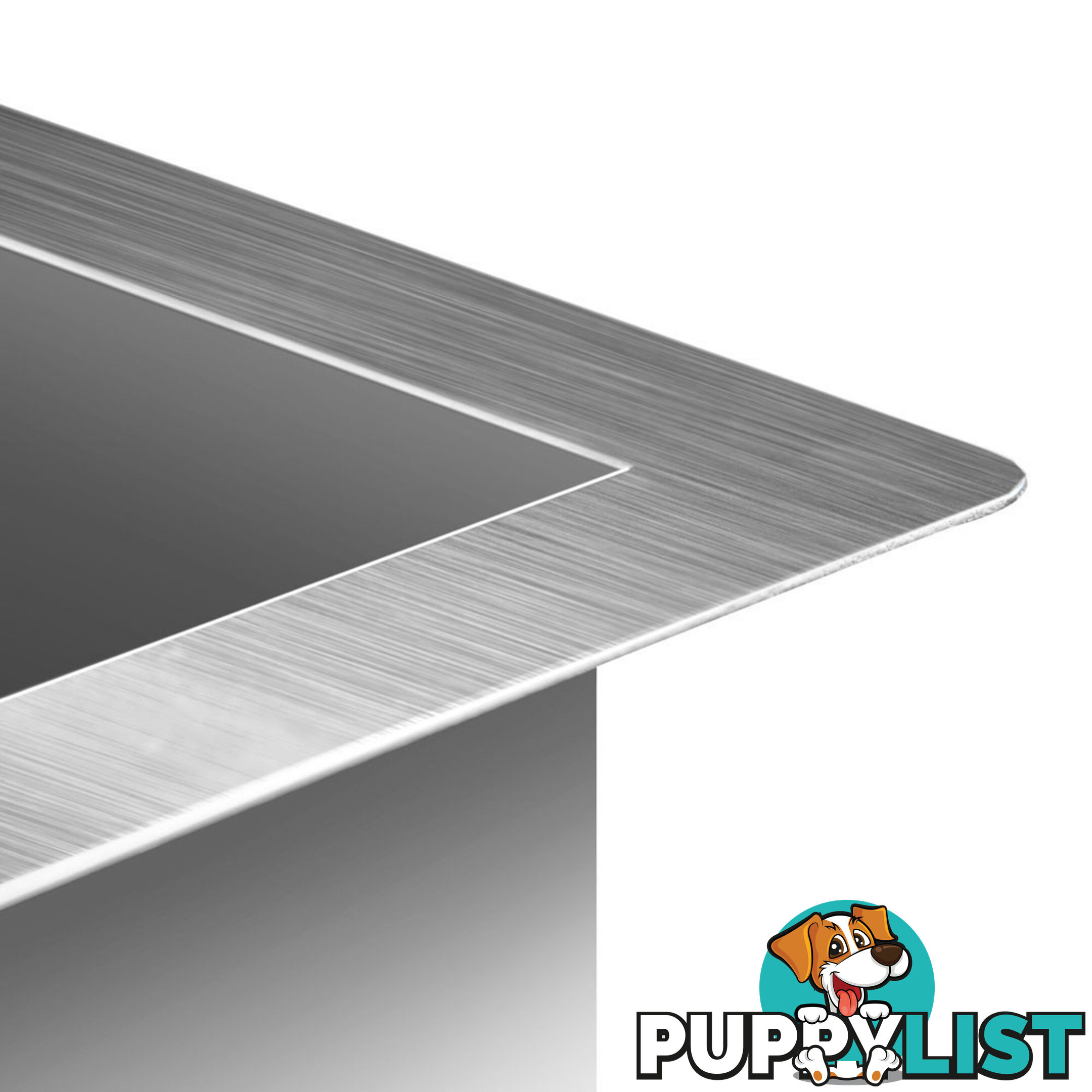 Stainless Steel Kitchen/Laundry Sink w/ Strainer Waste 1135 x 450mm