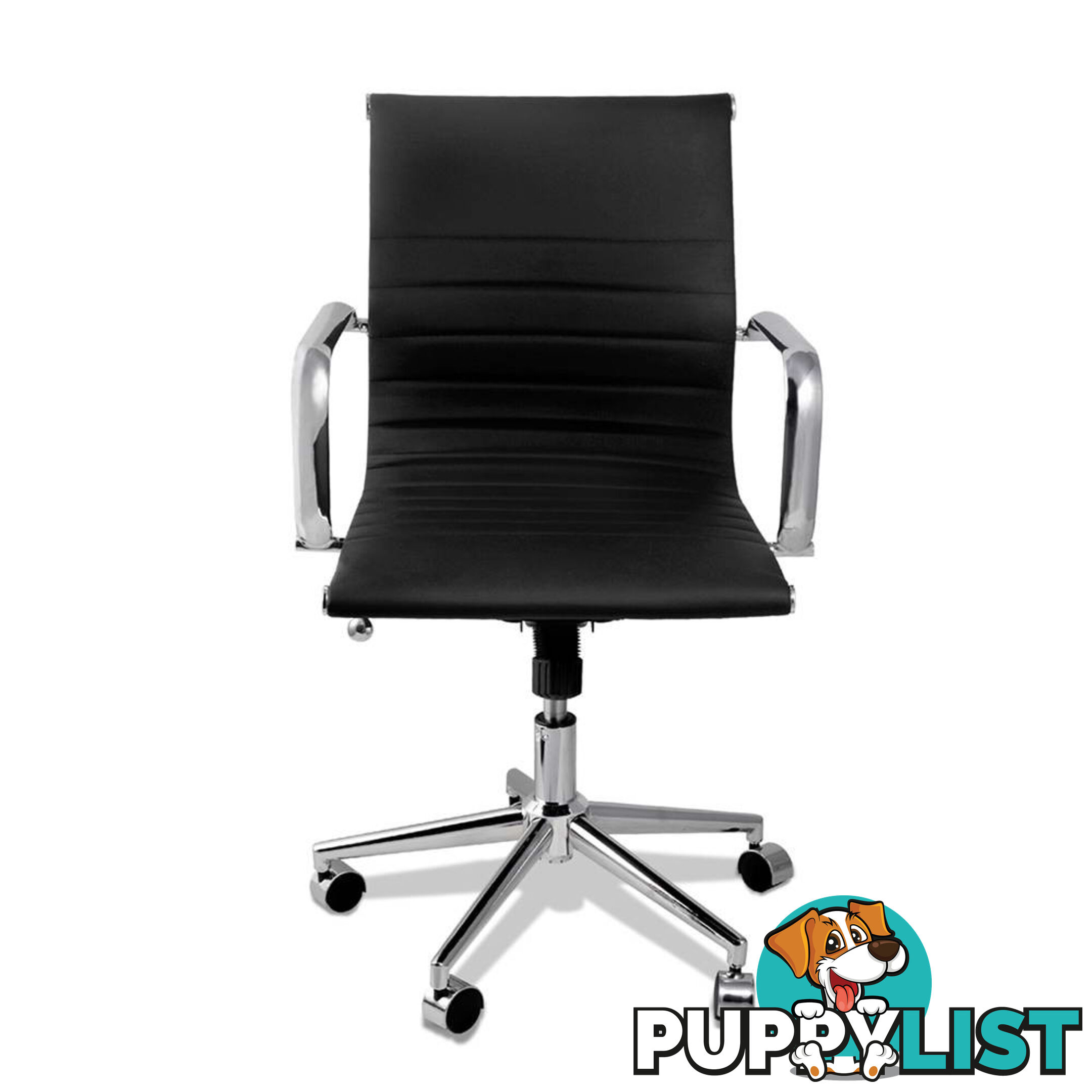 Eames Replica PU Leather Executive Designer Office Chair Black