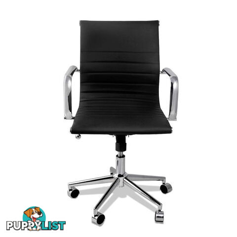 Eames Replica PU Leather Executive Designer Office Chair Black