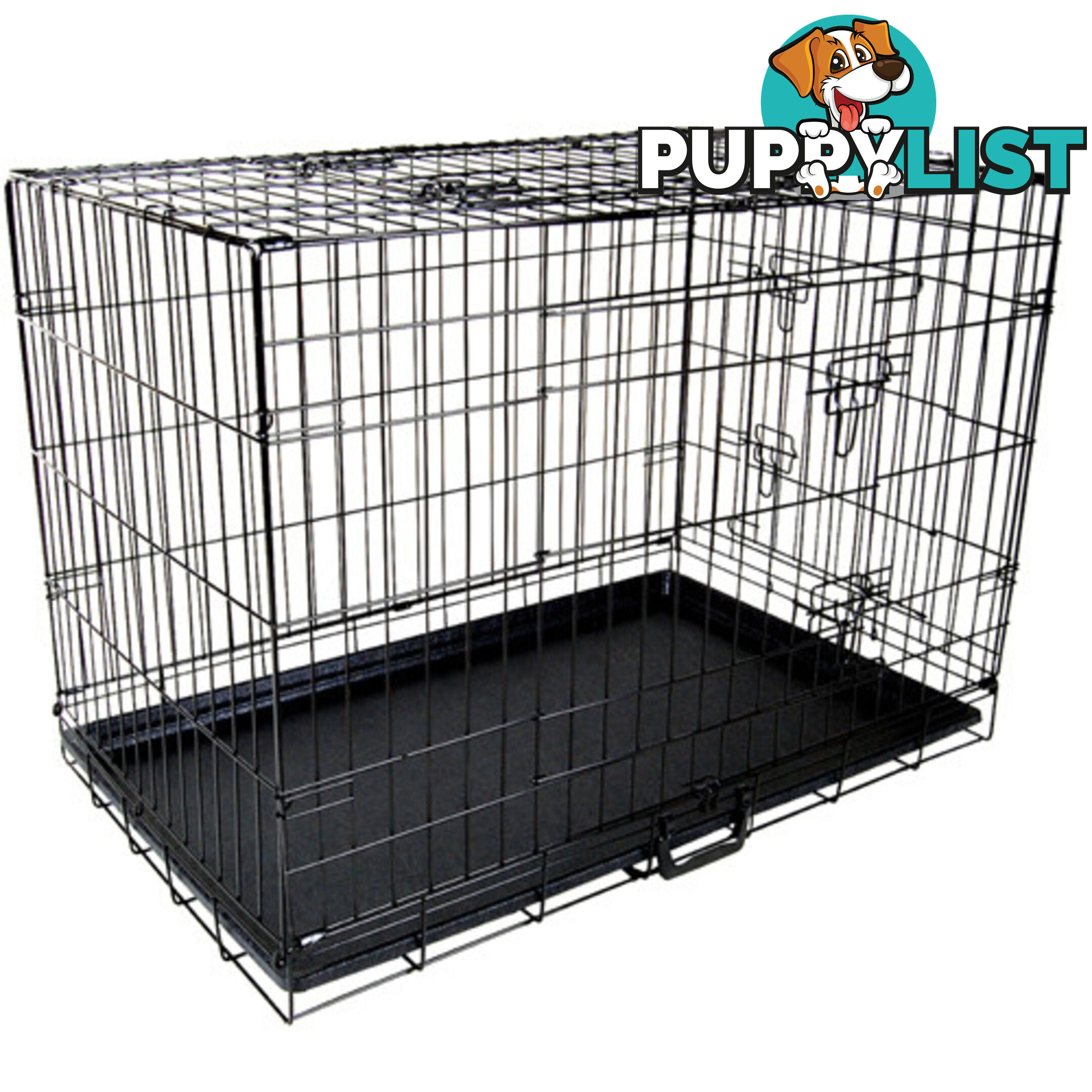 36 Inch Metal Collapsible Dog Cage