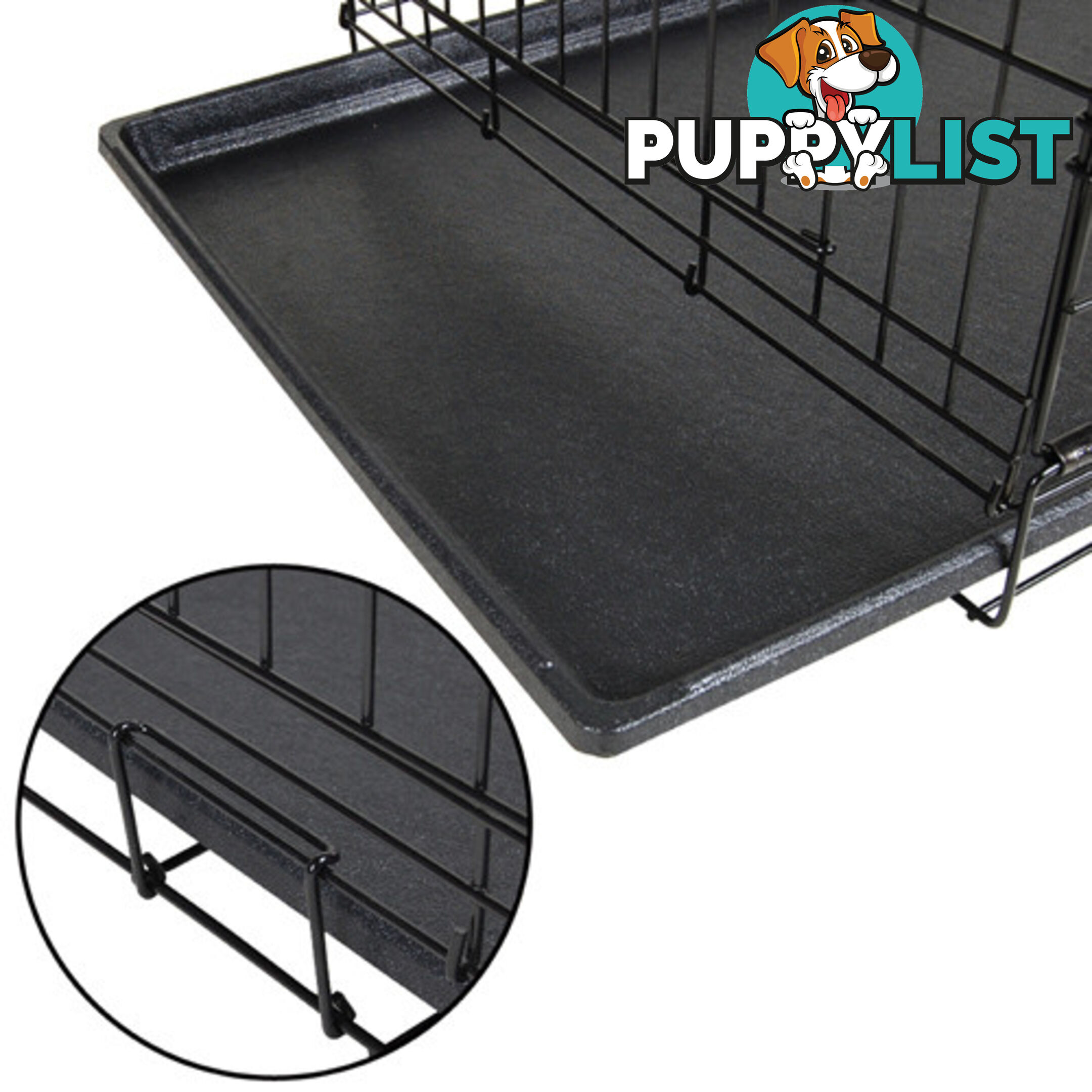 36 Inch Metal Collapsible Dog Cage