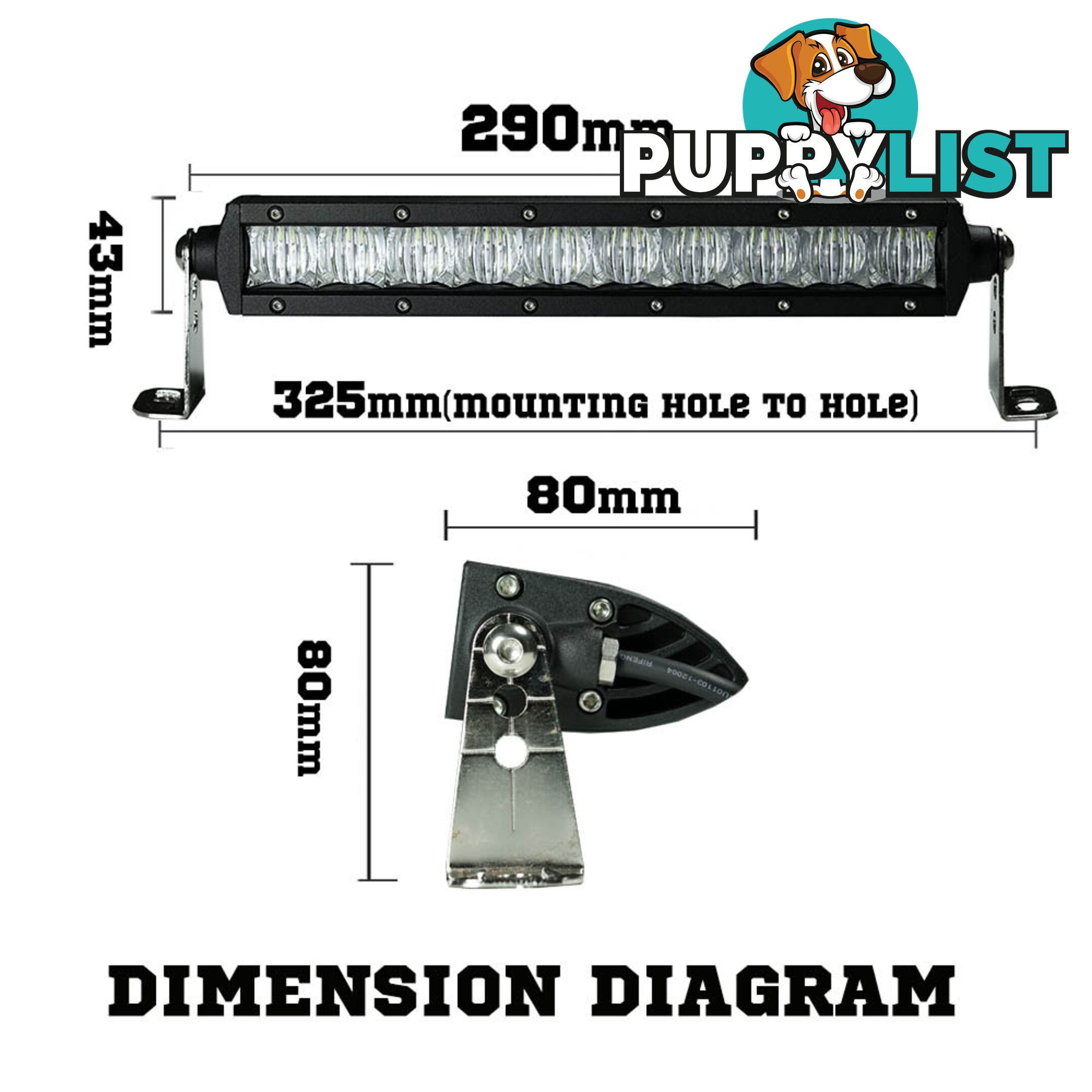 Osram 12inch 70W 5D Lens LED Light Bar Flood Driving Work Lamp SUV ATV 4WD