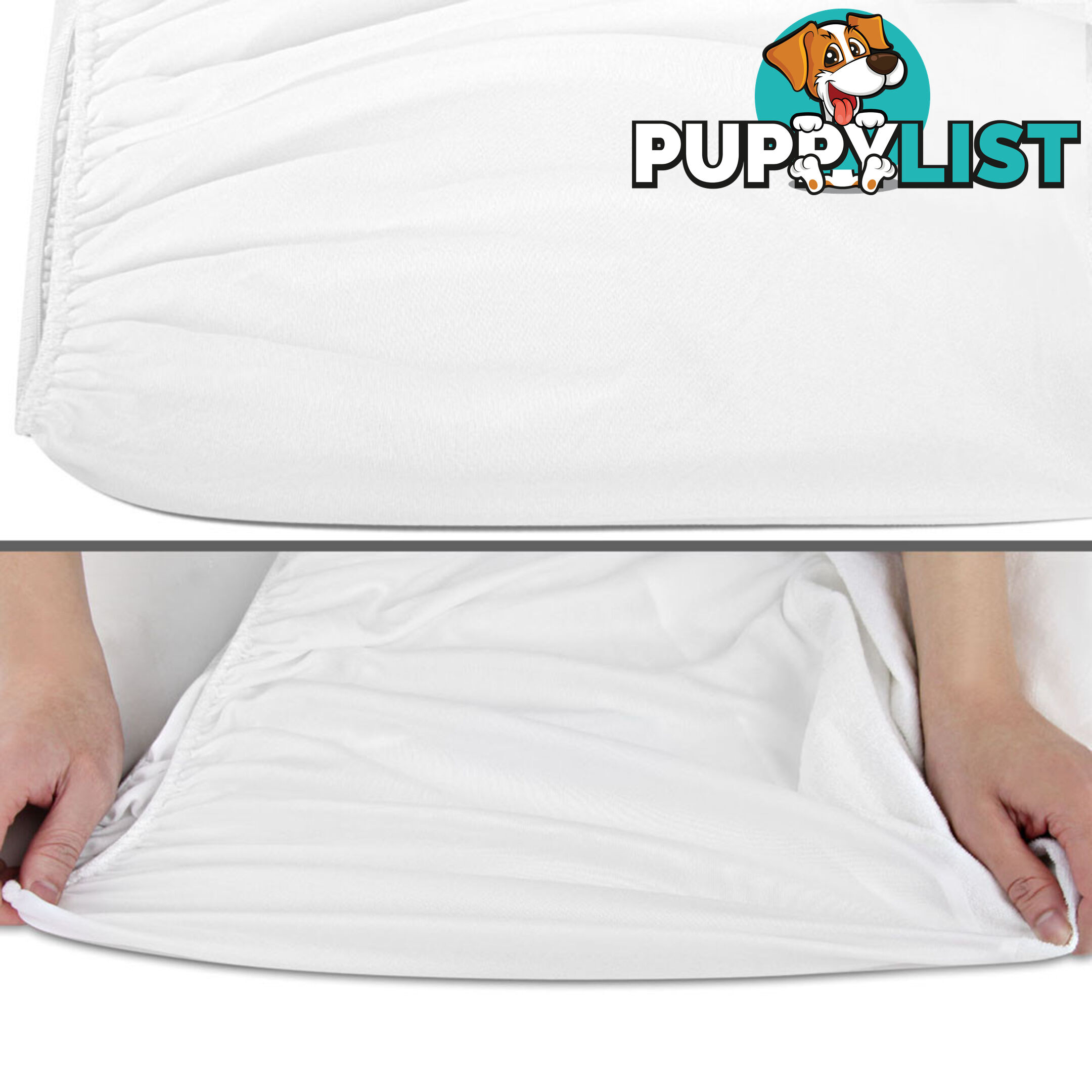 Waterproof Non-Woven Mattress Protector - Double