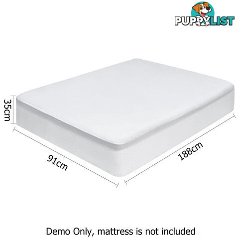 Waterproof Non-Woven Mattress Protector - Double