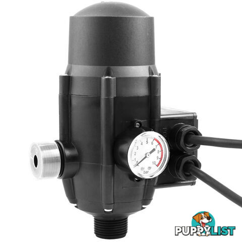 Adjustable Pressure Switch Water Pump Controller Black