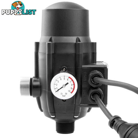 Adjustable Pressure Switch Water Pump Controller Black