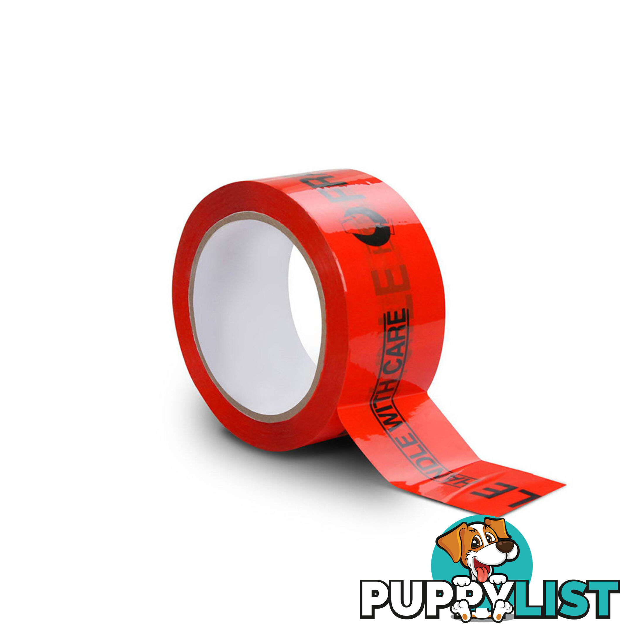 108 Rolls Red Fragile Tape 48mm x 75m