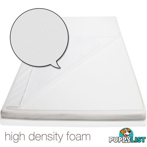 Visco Elastic Memory Foam Mattress Topper 8cm Double